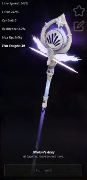 Как получить удочку Pinion’s Aria в Fisch (Фиш)