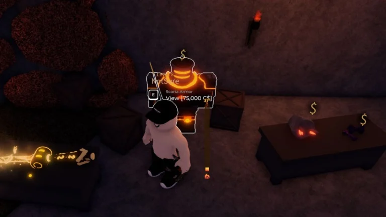 Как получить Доспехи скории (Scoria Armor) в Fisch (Фиш)