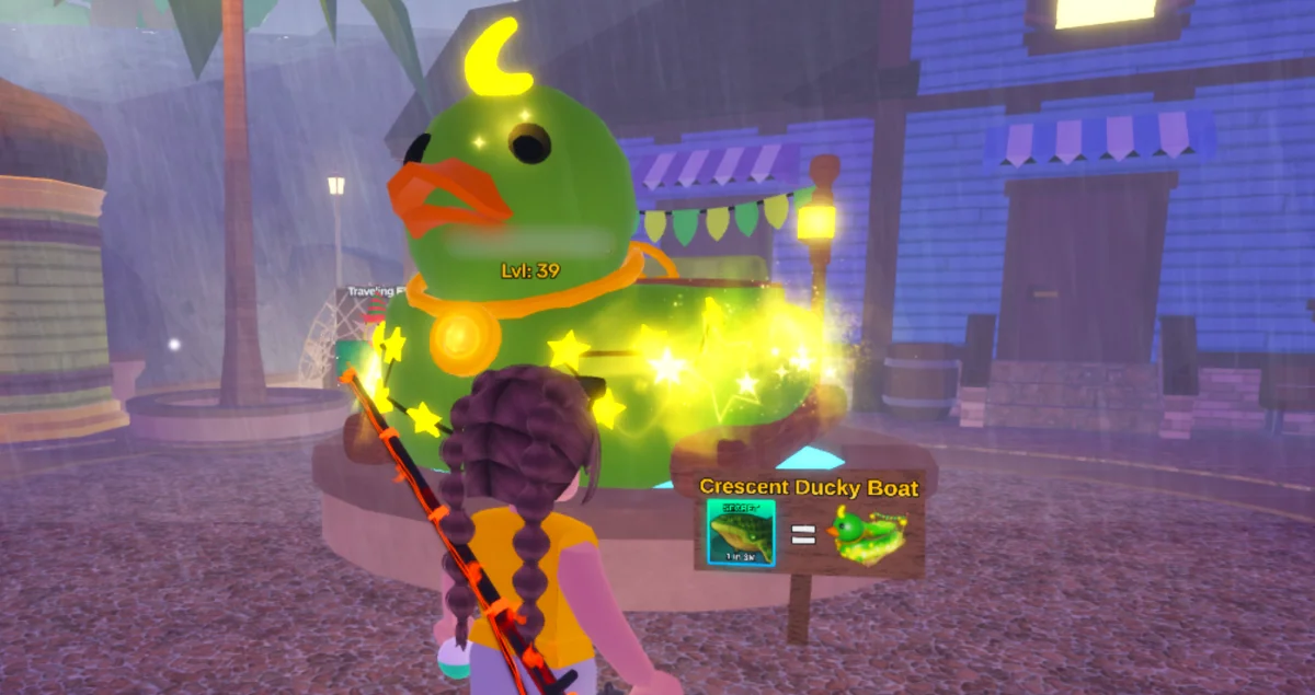 Как получить Crescent Ducky Boat в Fish It (Лови Это)