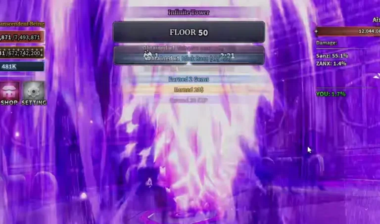 Гайд по режиму «Бесконечная башня» (Infinite Tower) в Sailor Piece