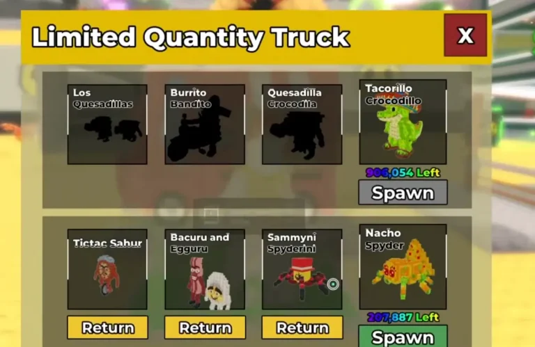 Как получить Tacorillo Crocodillo в Укради брейнрот (Steal a Brainrot)