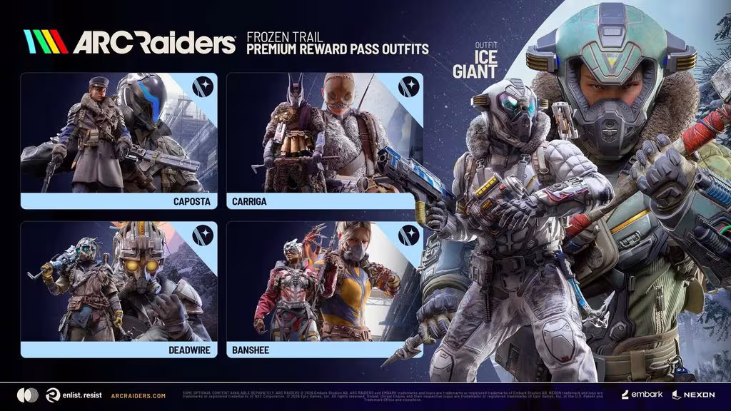 Список изменений обновления ARC Raiders 2.0 «Морозная тропа» (Frozen Trail)
