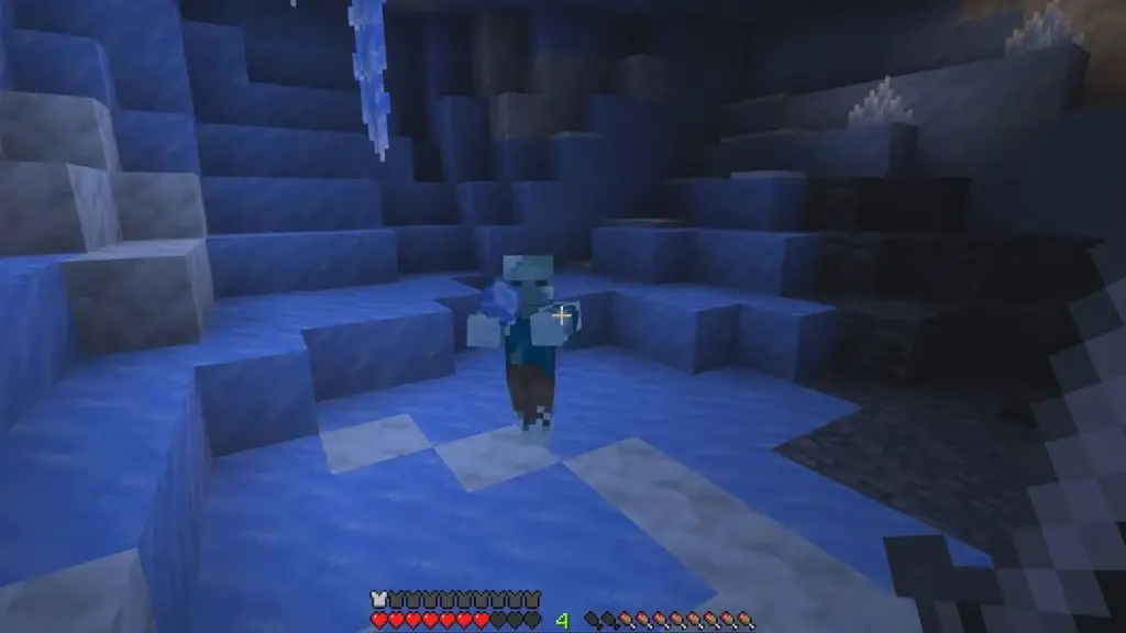 Моб Морозный зомби в Minecraft: где найти, дроп и многое другое